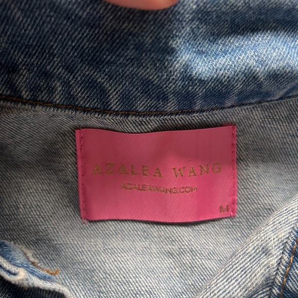 Distressed Blue Jean Jacket - Picture 3 of 3